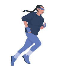 running woman design