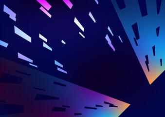 デジタル・下降をイメージした背景