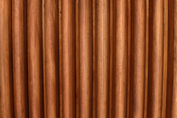Wooden wavy decorative paneling pattern - natural structure