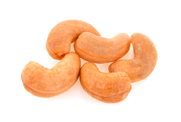 cashew nut isolated on white background