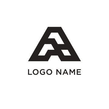 letter a logo design