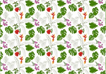 seamless floral pattern