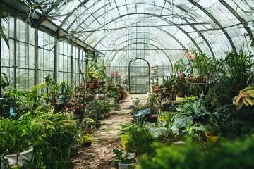 Inside a Commercial Greenhouse
