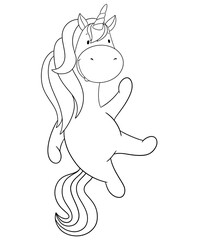 Cute giraffe outline 