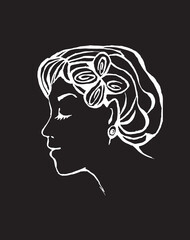 Abstraction. Creative art