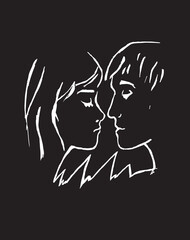 Abstraction. Creative art