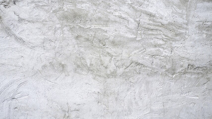 White concrete wall background texture with plaster.
