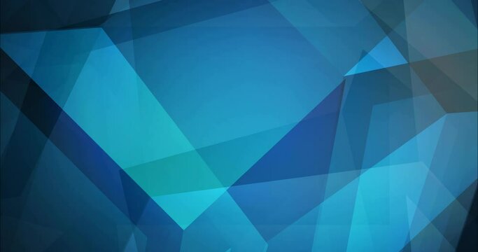 4K looping dark blue flowing video with hexagons. Colorful fashion clip with gradient hexagons. Flowing design for presentations. 4096 x 2160, 30 fps.