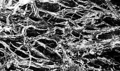 abstract natural marble black and white, black marble patterned texture background