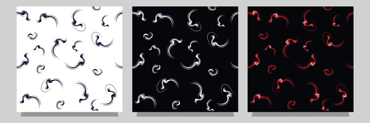 Hand pattern and love pattern. fashion pattern new collection