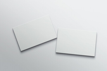 Textured business card mockup and background