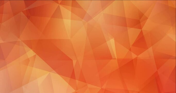 4K looping light red, yellow polygonal abstract animation. Flowing colorful lights in motion style with gradient. Slideshow for web sites. 4096 x 2160, 30 fps. Codec Photo JPEG.