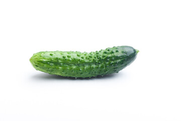 cucumber on white background