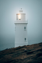 Views around Trevose head lighthouse in Cornwall, England