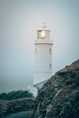 Views around Trevose head lighthouse in Cornwall, England