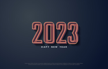 Fototapeta na wymiar 2023 2023 background 2023 new year 2023 happy new year event happy new year new year background,