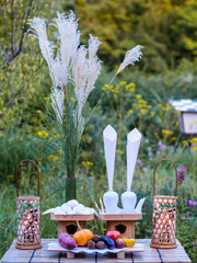 Offerings for the Harvest Moon Festival