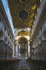 Inside the Amalfi Cathedral