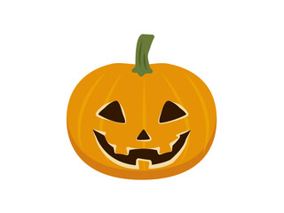 ハロウィン　ジャック・オー・ランタン　アイコン　カボチャ　ハロウィーン　シンプル　イラスト
