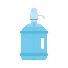 Water cooler vector icon.Cartoon vector icon isolated on white background water cooler.