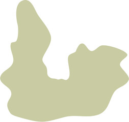 Abstract Brush Rough Shape