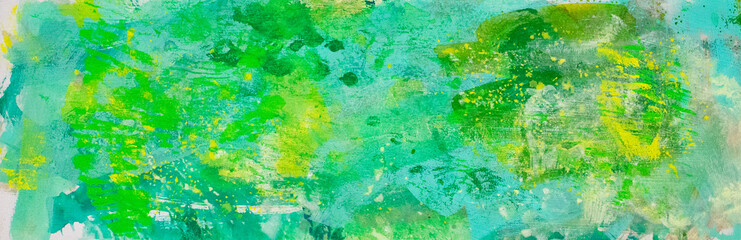 緑色の手描き水彩テクスチャ
Green watercolor texture, hand drawn