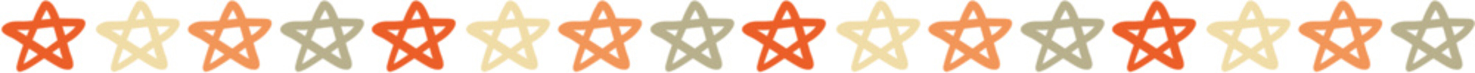 Cute Colorfull Doodle Border