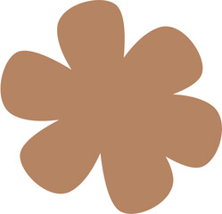Single Flower Blossom Shape