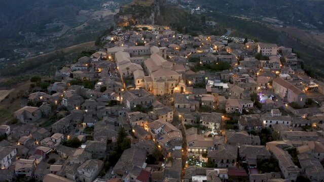 Medieval cathedral of the village of Gerace