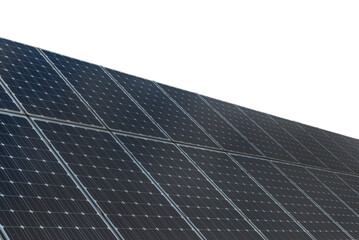 Solar panel or battery. Alternative energy source. solar energy.