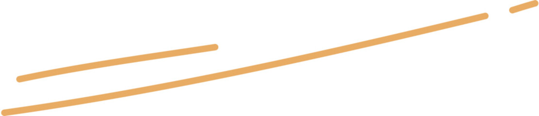 Comical Hairline Stroke Hand Drawn