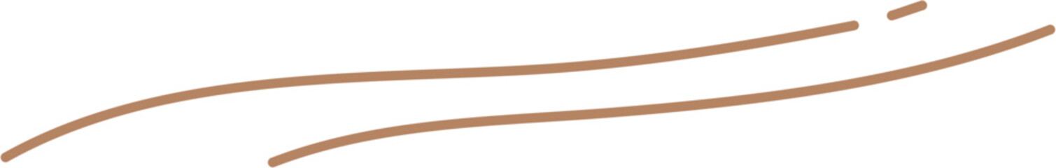 Comical Hairline Stroke Hand Drawn