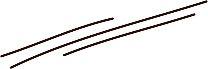 Comical Hairline Stroke Hand Drawn