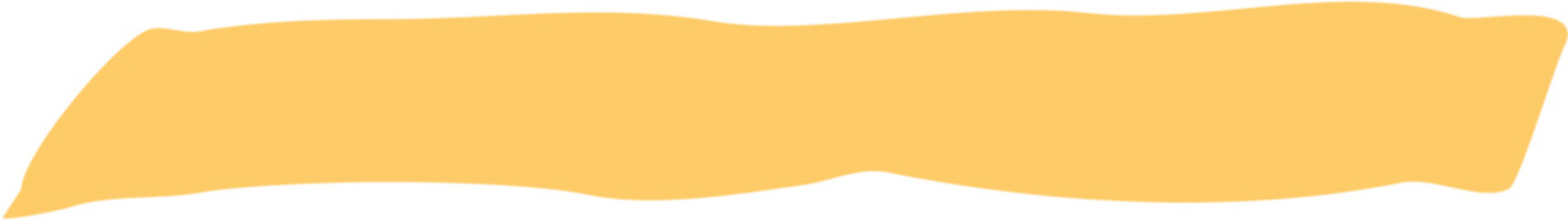 Highlight Marker Hand Drawn Yellow