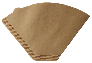 Coffee filter transparent background PNG