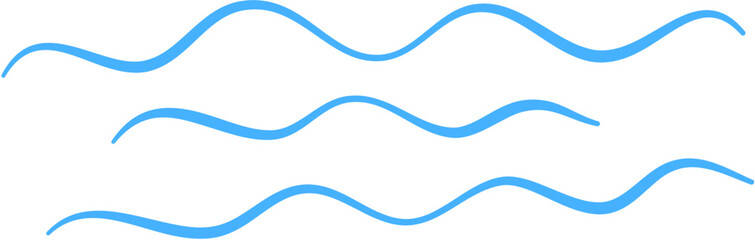 Seawave Line Illustration