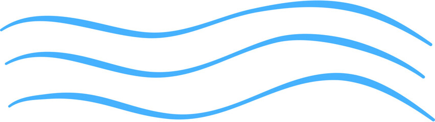 Seawave Line Illustration