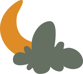 Scandinavian Cloud and Moon Baby Shower