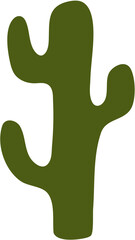 Obraz premium Cactus Hand Drawn