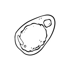 virus hand drawn illustration design
