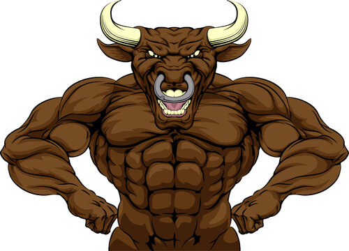 Tough Bull Mascot