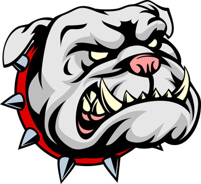 Bulldog Cartoon Mascot