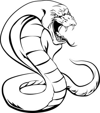 recommend clip art: Cobra snake