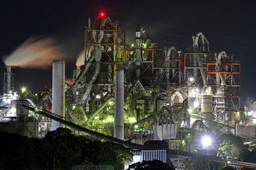 苅田町の工場夜景