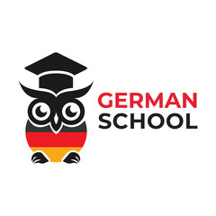 Vector logo of the German language school
