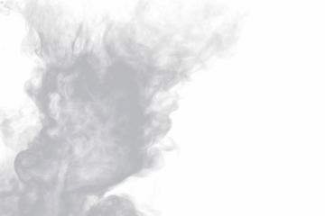 smoke isolated background