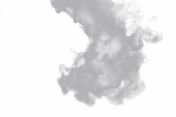 smoke isolated background