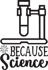 Fototapeta premium Science svg design cut files