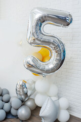 Registration of a photo zone for a children's party