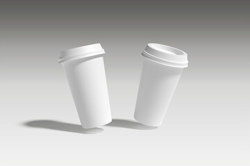 coffee cup blank mockup